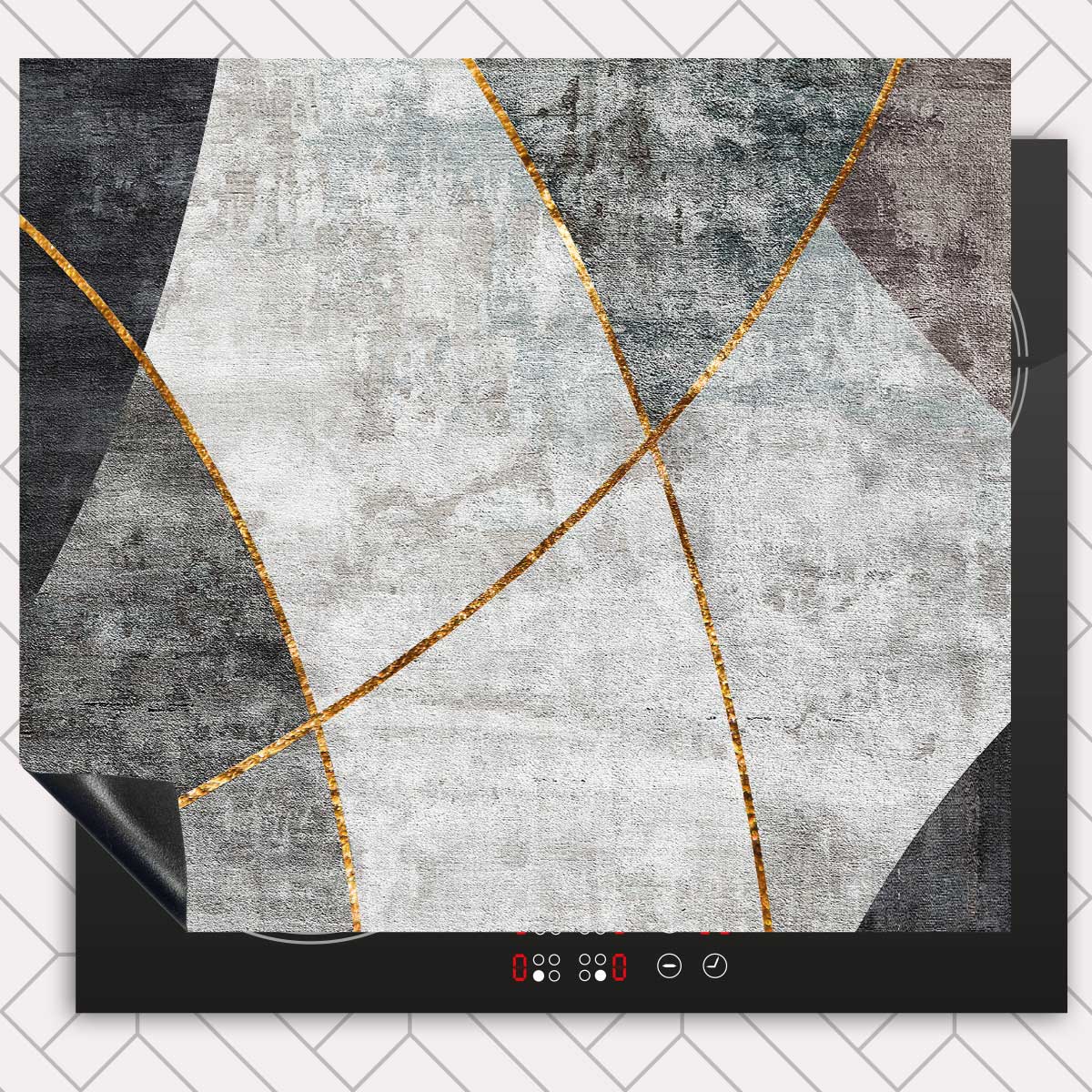 Inductie beschermer - Donkere cirkels