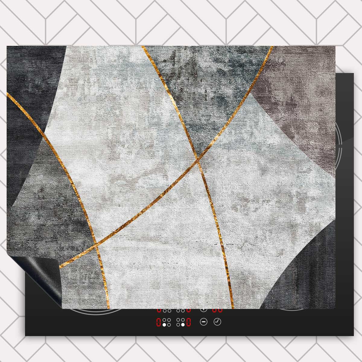 Inductie beschermer - Donkere cirkels