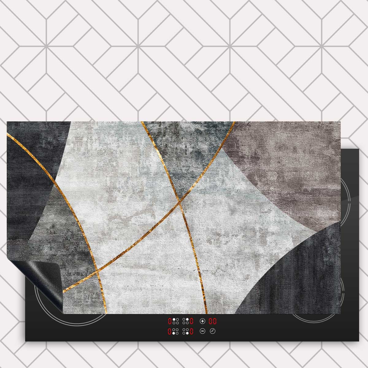 Inductie beschermer - Donkere cirkels