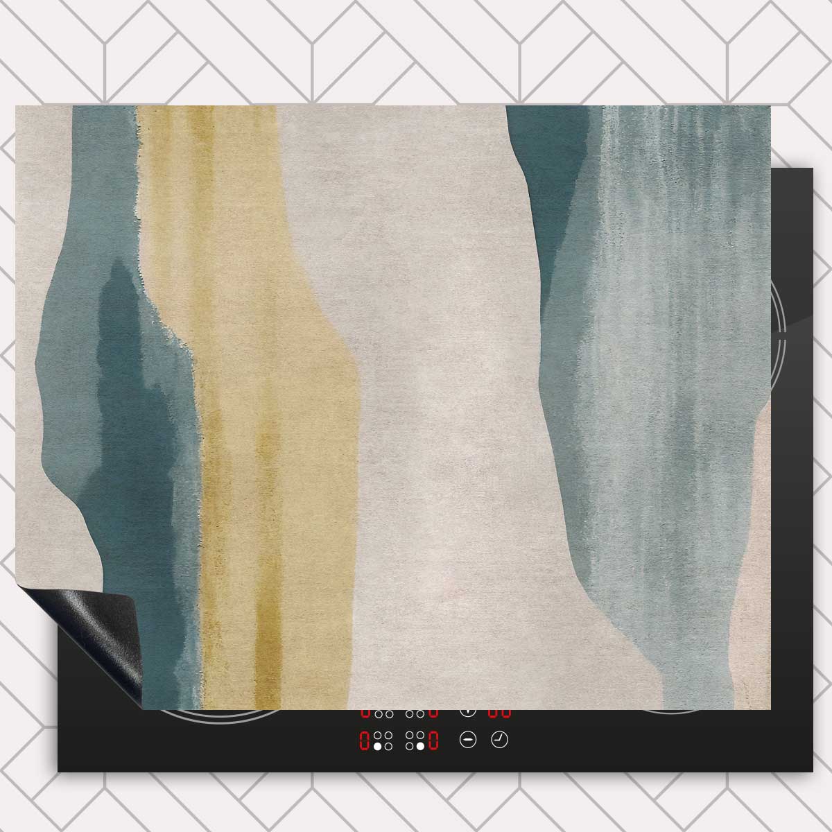 Inductie beschermer - Abstracte wolken