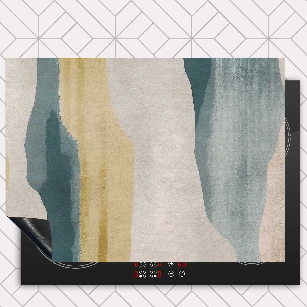 Inductie beschermer - Abstracte wolken