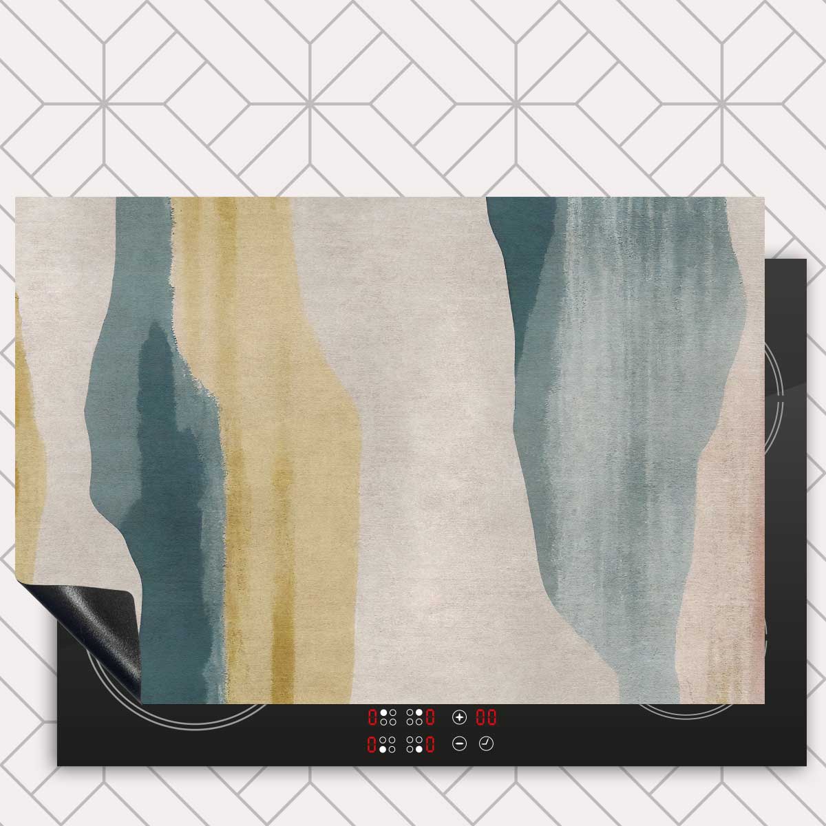 Inductie beschermer - Abstracte wolken