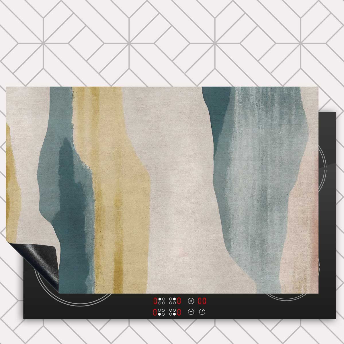 Inductie beschermer - Abstracte wolken