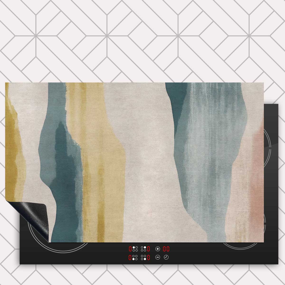 Inductie beschermer - Abstracte wolken