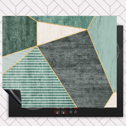 Inductie beschermer - Groene rechthoeken