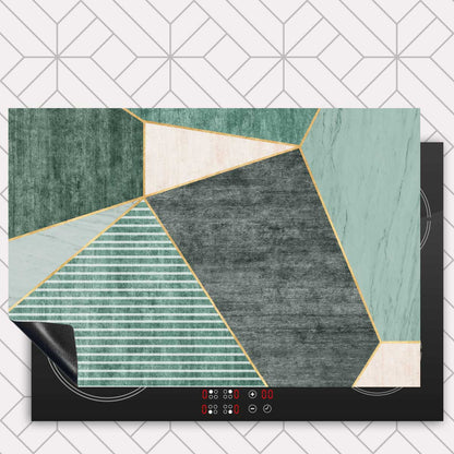 Inductie beschermer - Groene rechthoeken