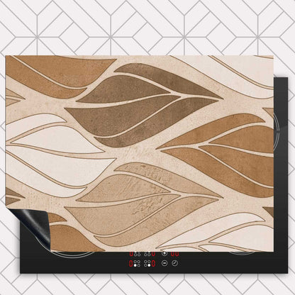 Inductie beschermer - Golvende bladeren