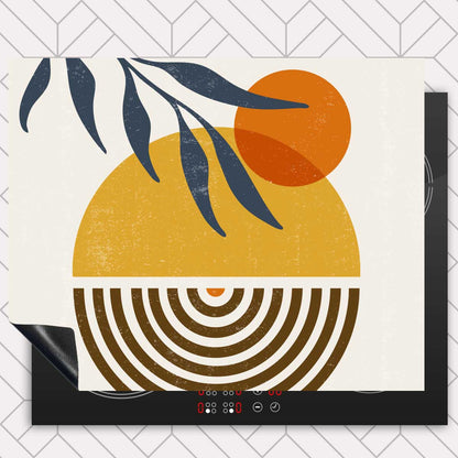 Inductie beschermer - Boho zonsondergang