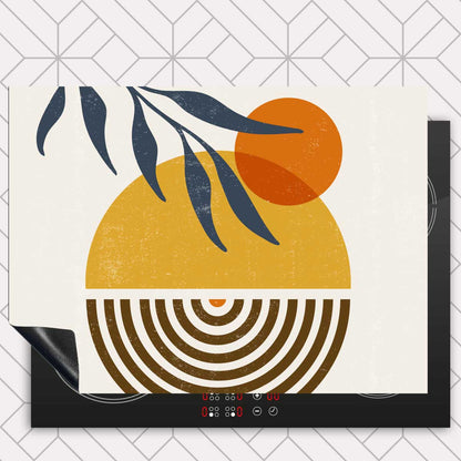 Inductie beschermer - Boho zonsondergang