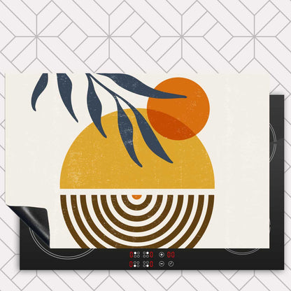 Inductie beschermer - Boho zonsondergang