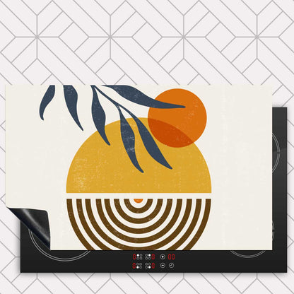 Inductie beschermer - Boho zonsondergang