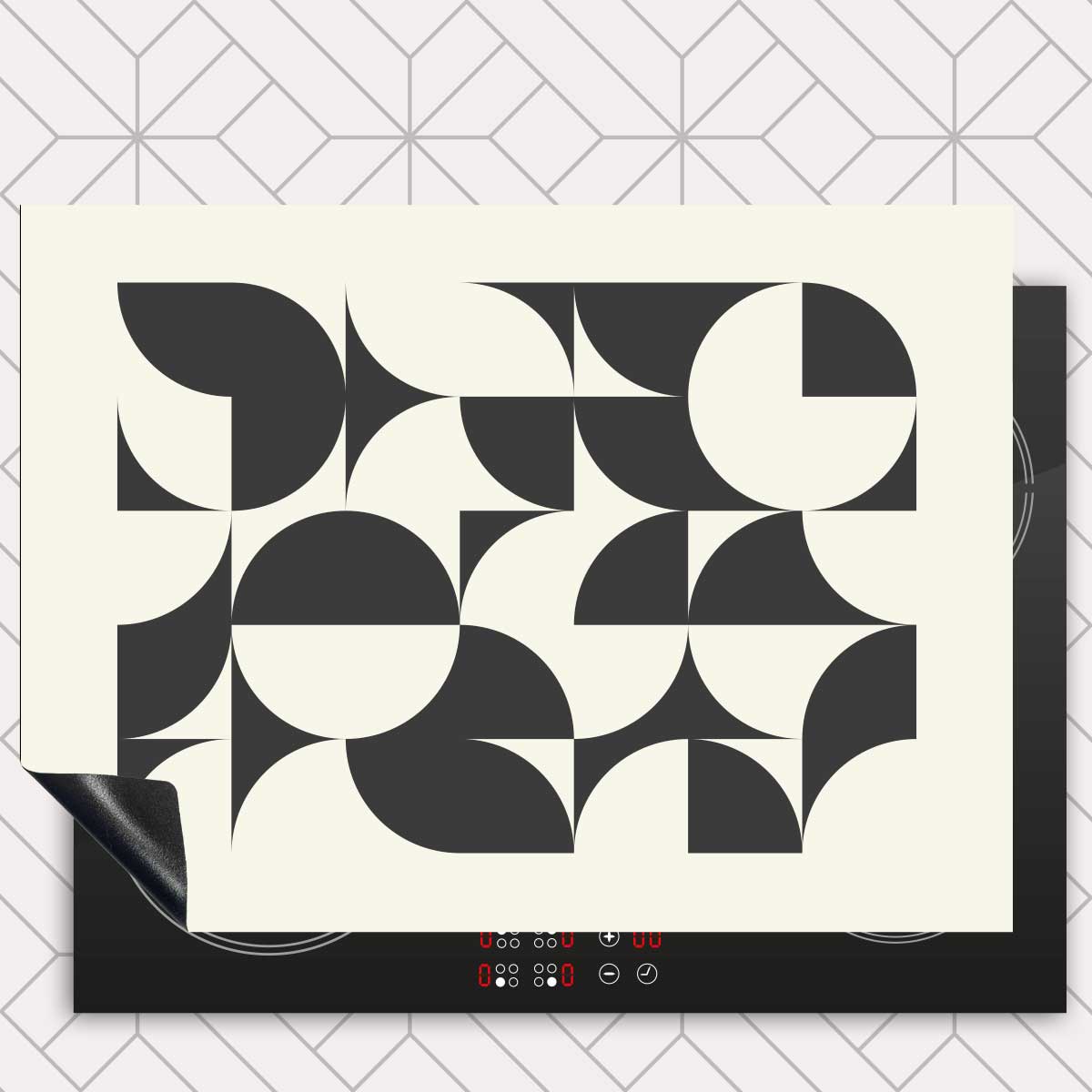 Inductie beschermer - Bauhaus cirkels