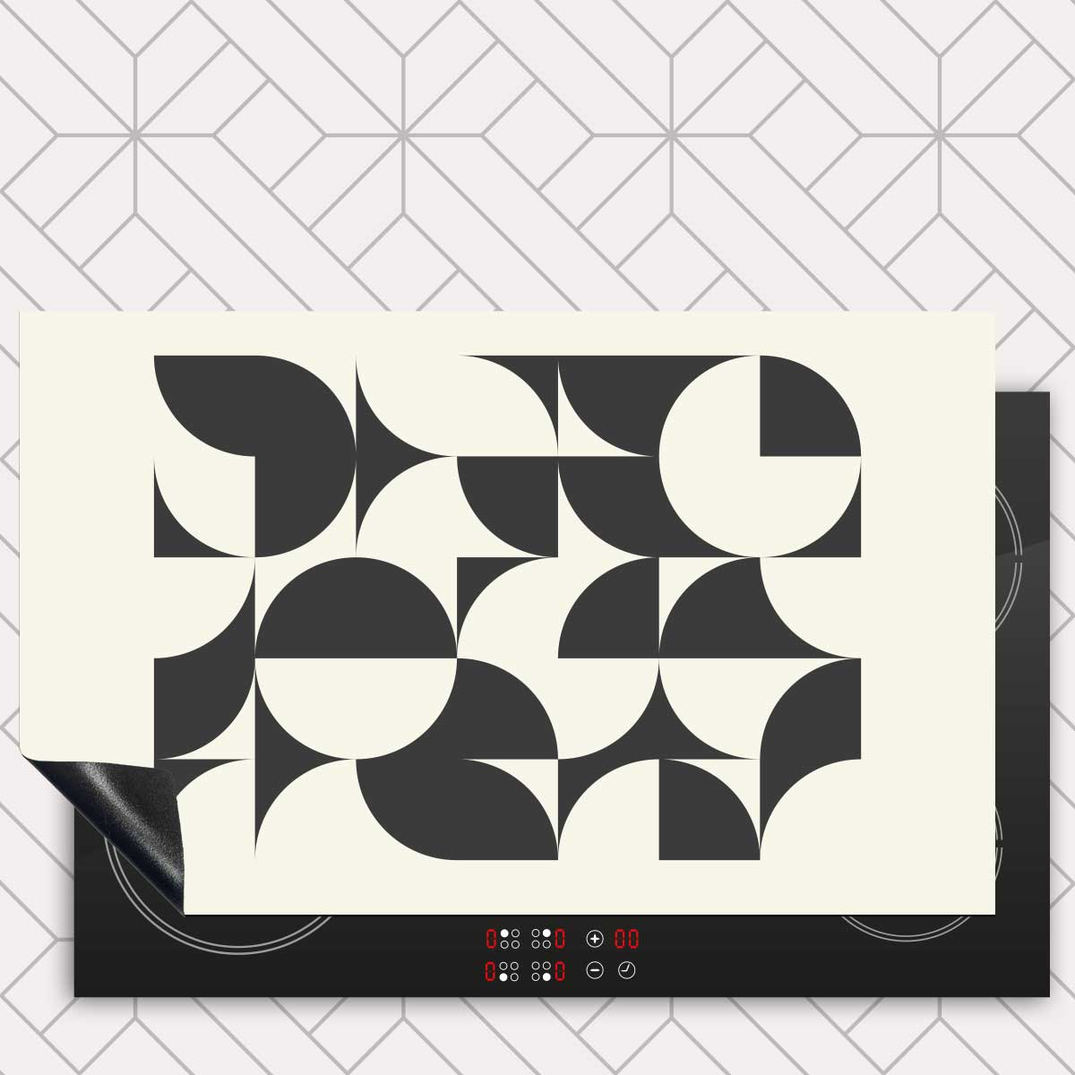 Inductie beschermer - Bauhaus cirkels