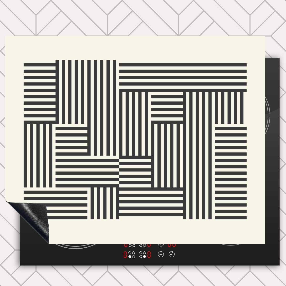 Inductie beschermer - Bauhaus lijnen