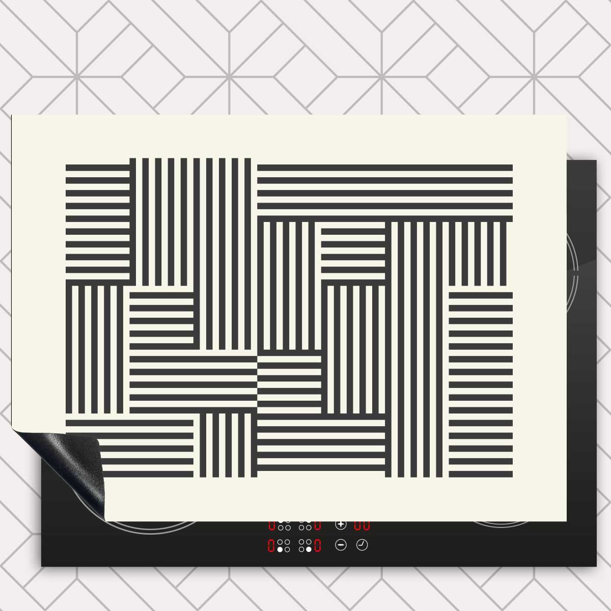 Inductie beschermer - Bauhaus lijnen