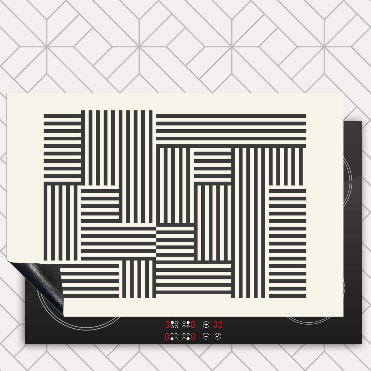 Inductie beschermer - Bauhaus lijnen