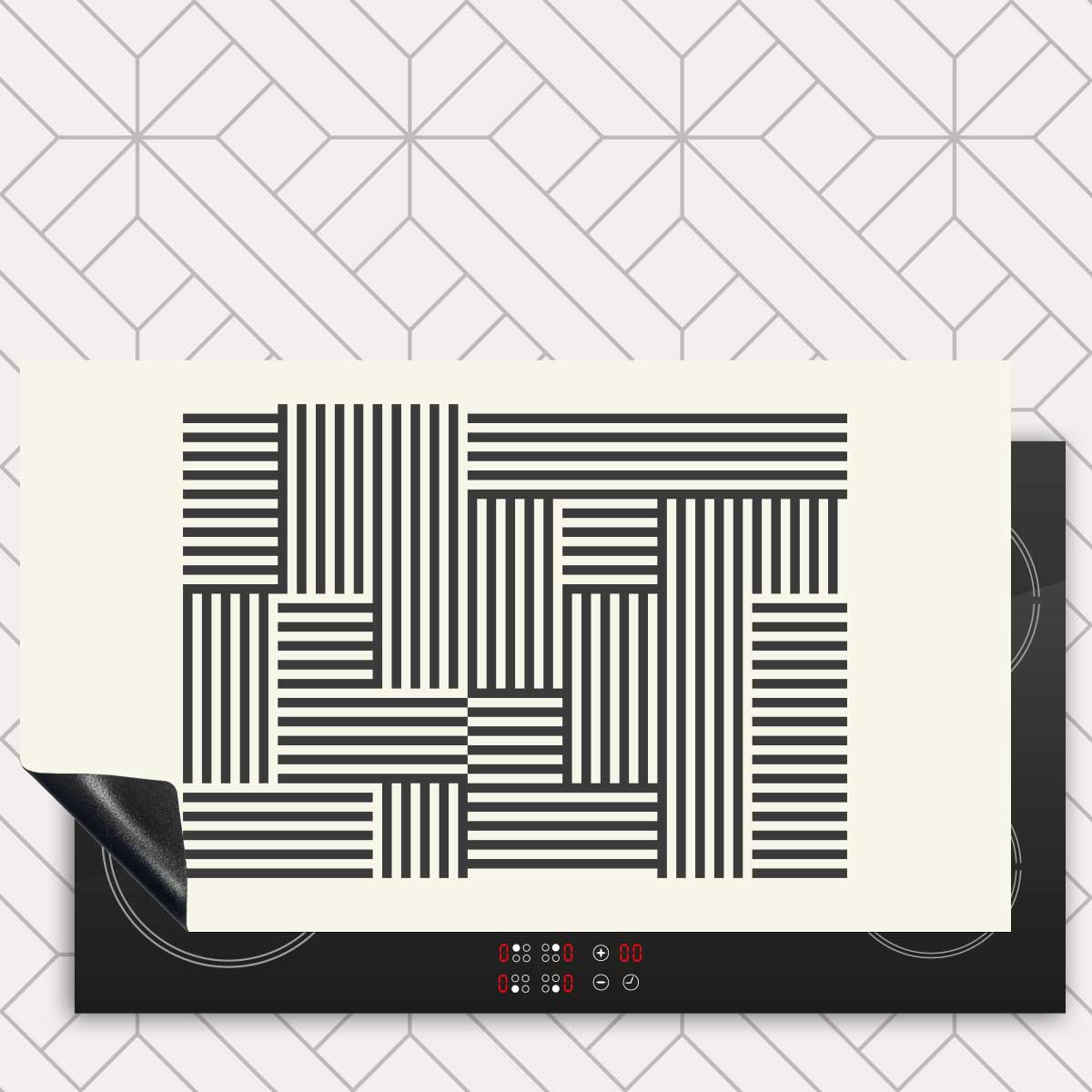 Inductie beschermer - Bauhaus lijnen