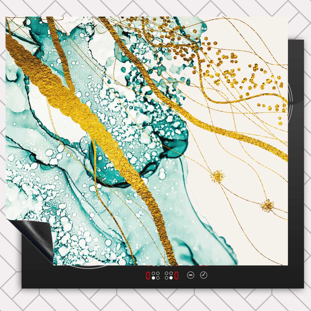 Inductie beschermer - Abstracte lucht