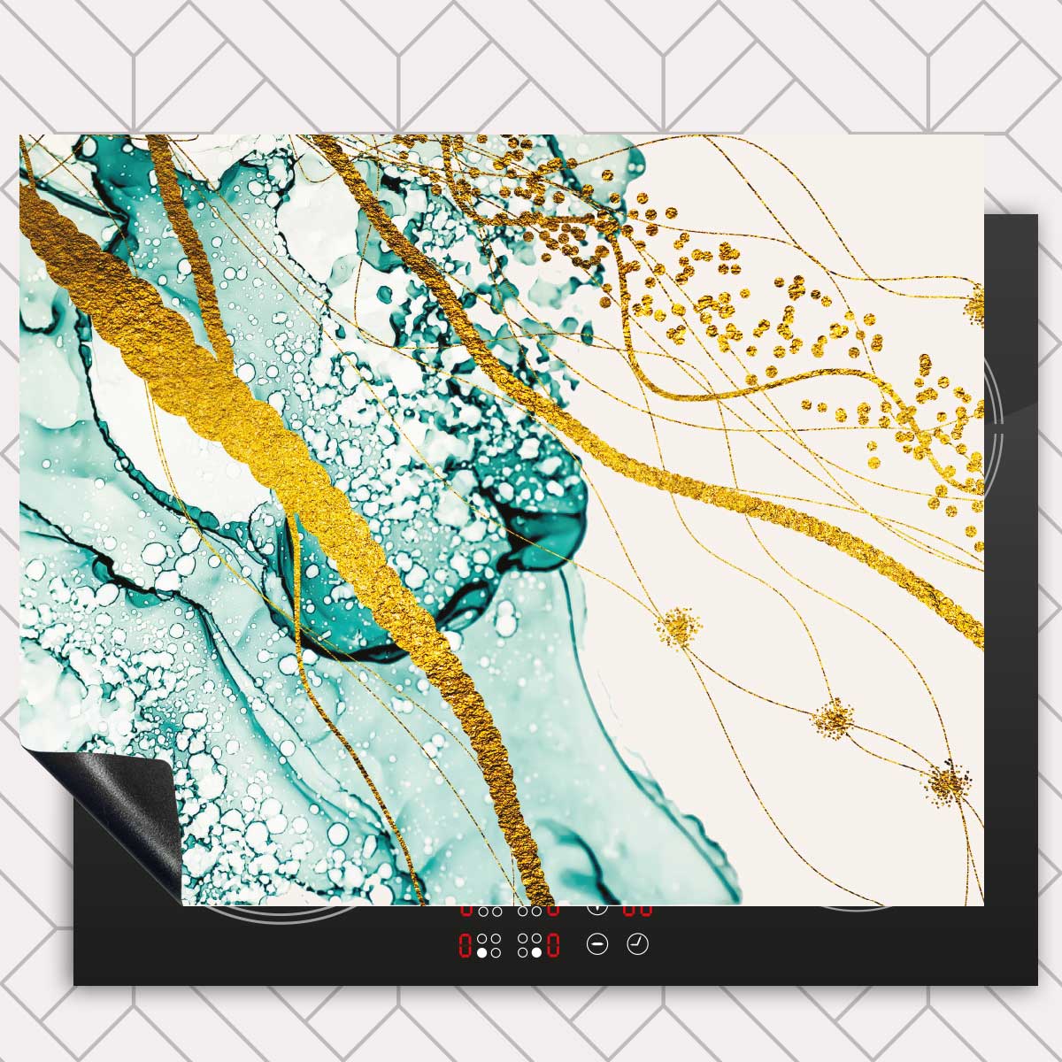 Inductie beschermer - Abstracte lucht