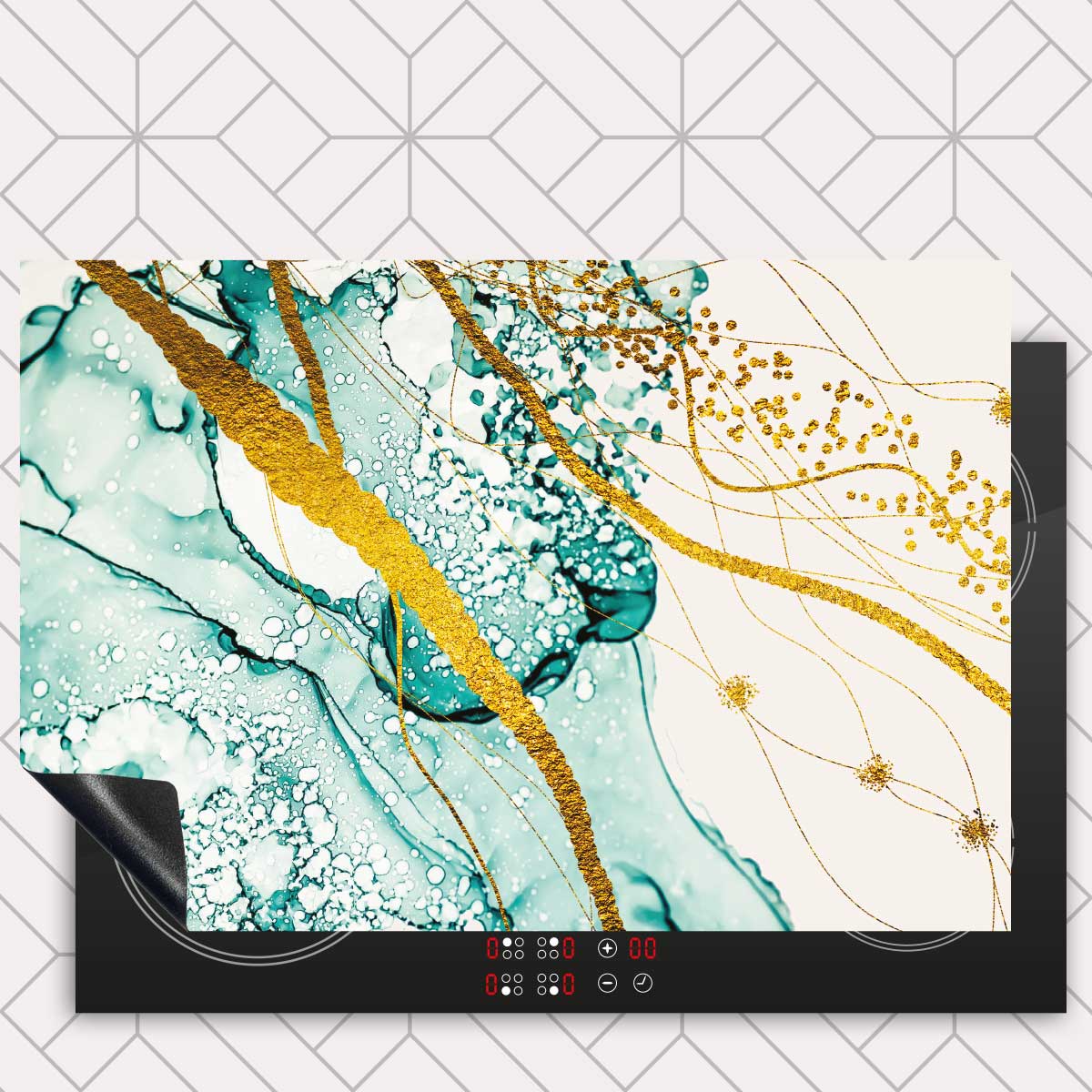 Inductie beschermer - Abstracte lucht