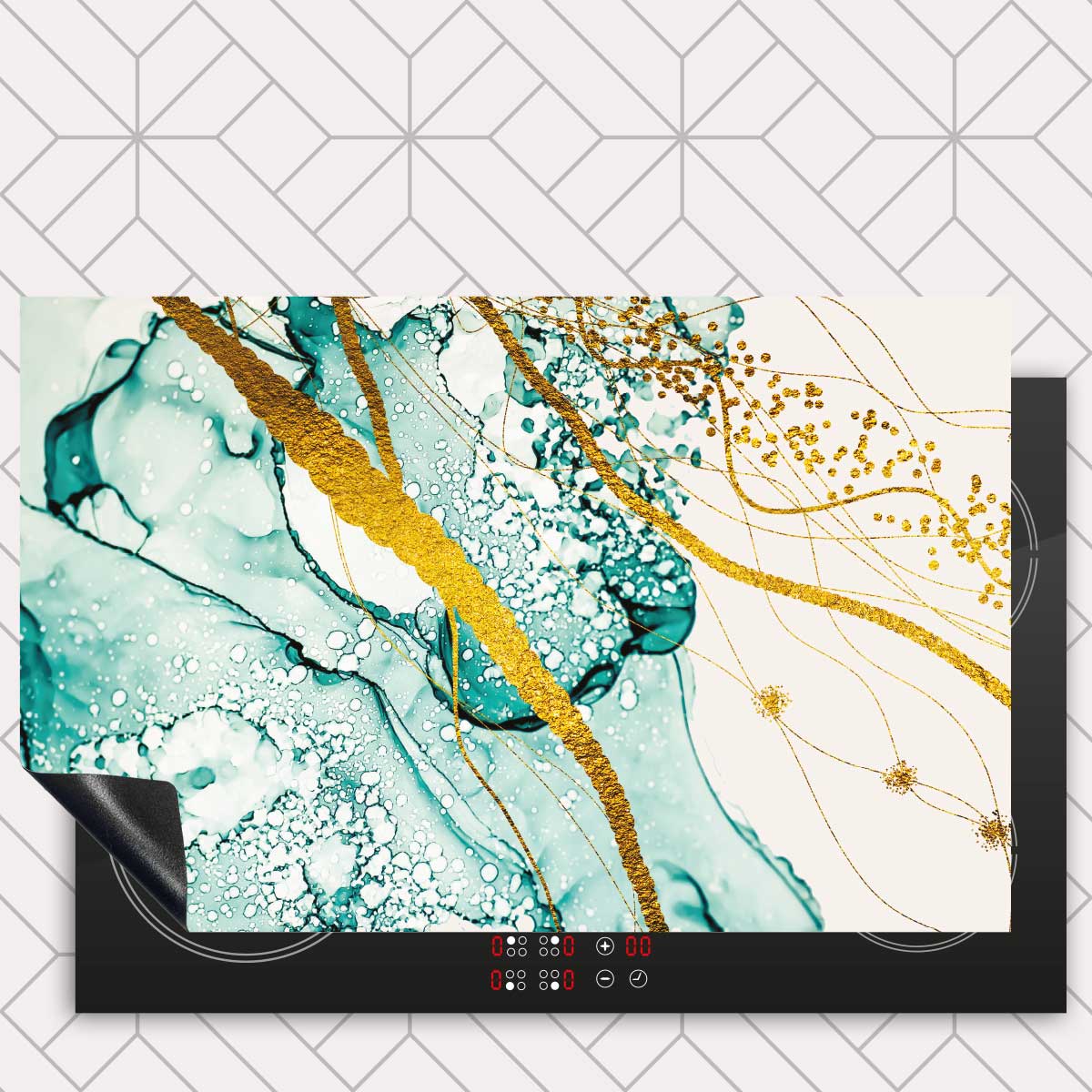 Inductie beschermer - Abstracte lucht