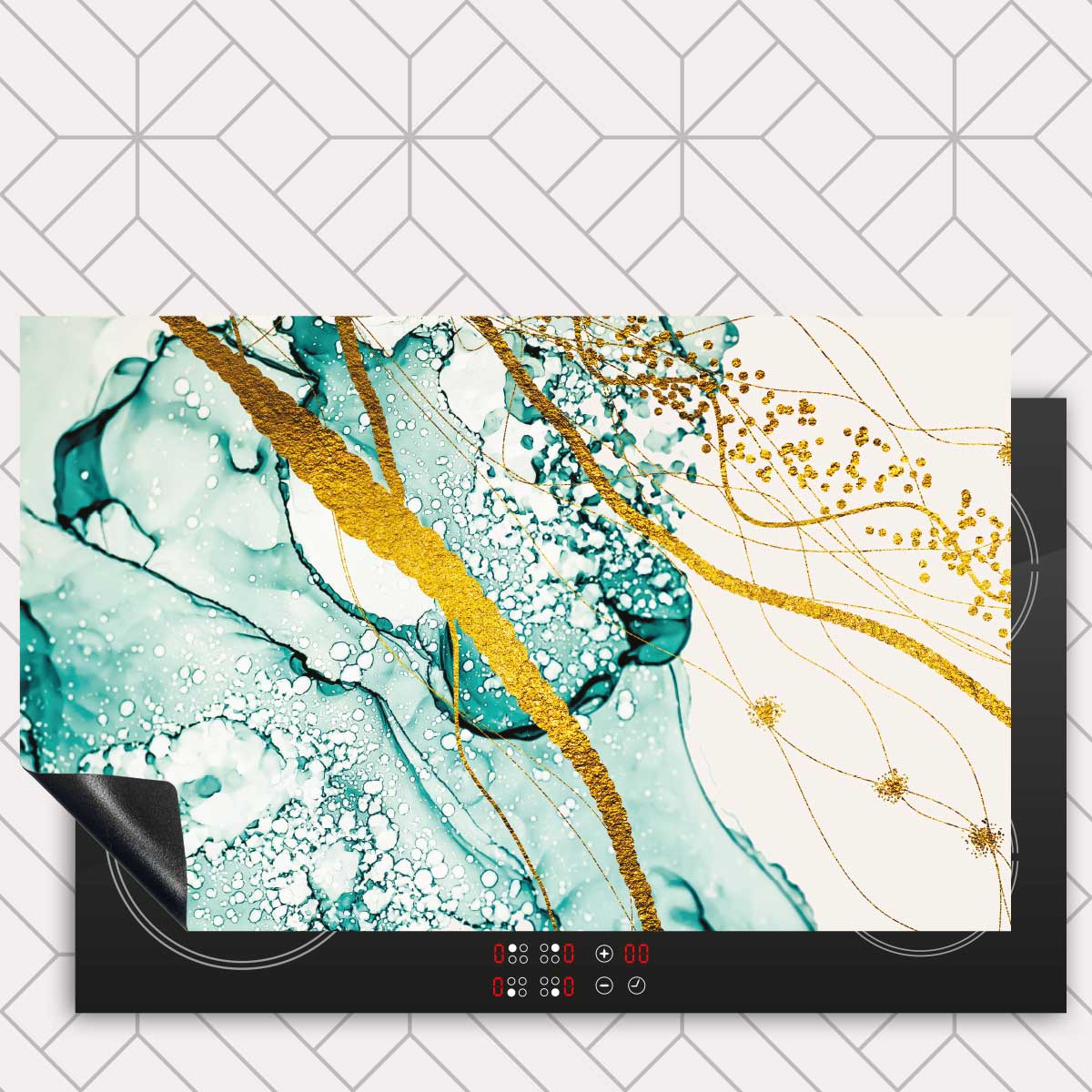 Inductie beschermer - Abstracte lucht