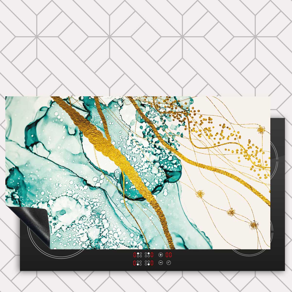 Inductie beschermer - Abstracte lucht