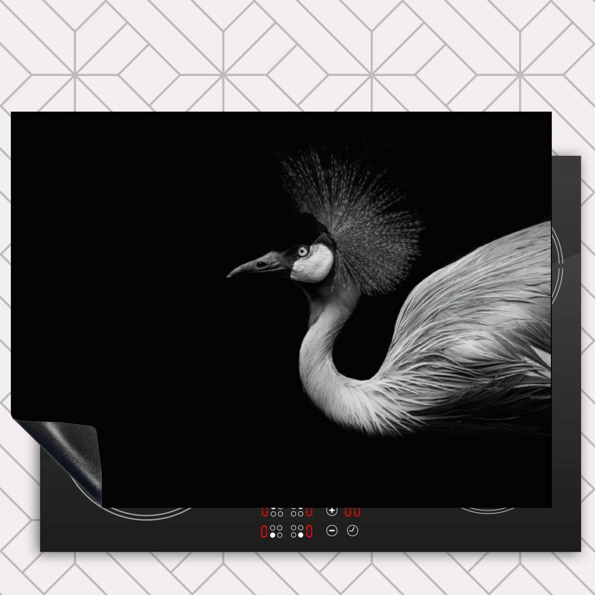 Inductie beschermer - Kraanvogel