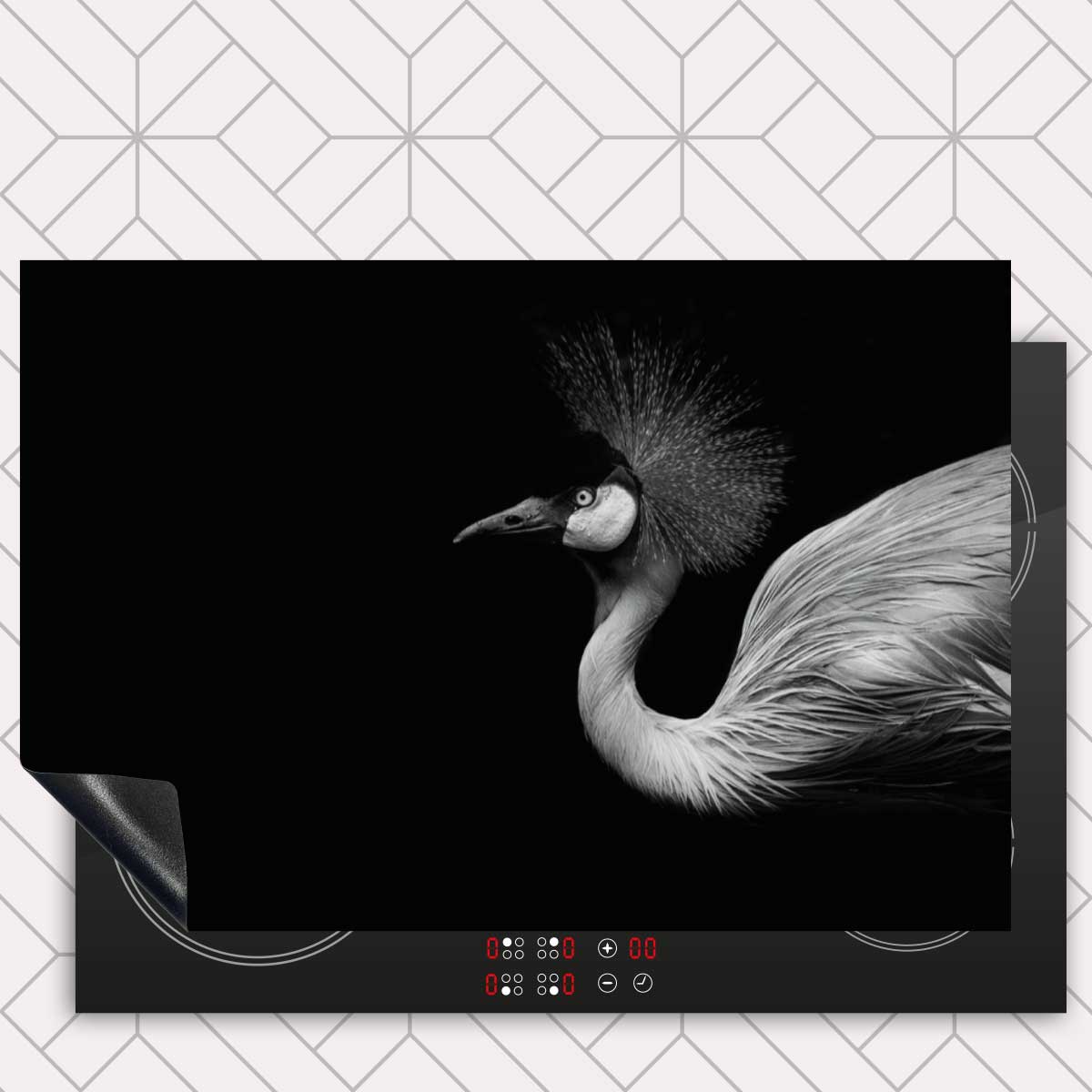 Inductie beschermer - Kraanvogel