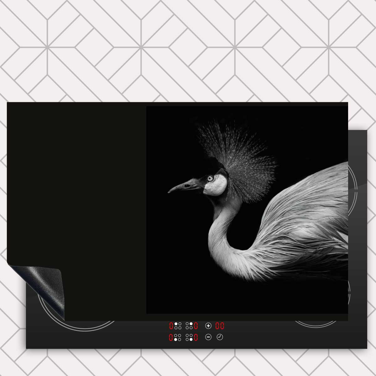 Inductie beschermer - Kraanvogel