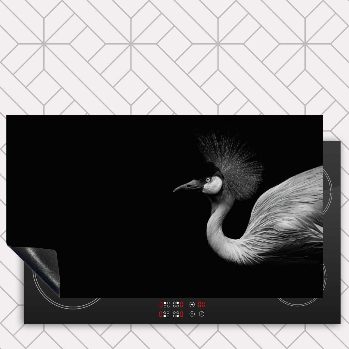 Inductie beschermer - Kraanvogel