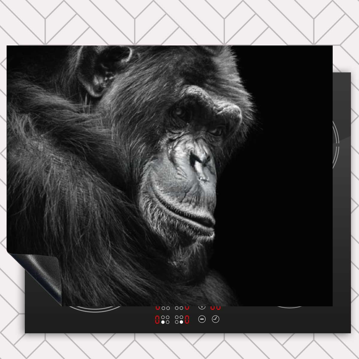 Inductie beschermer - Chimpansee