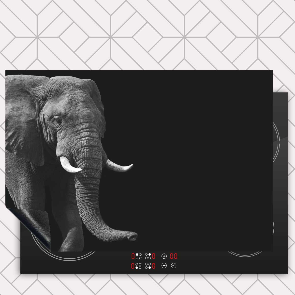 Inductie beschermer - Afrikaanse olifant