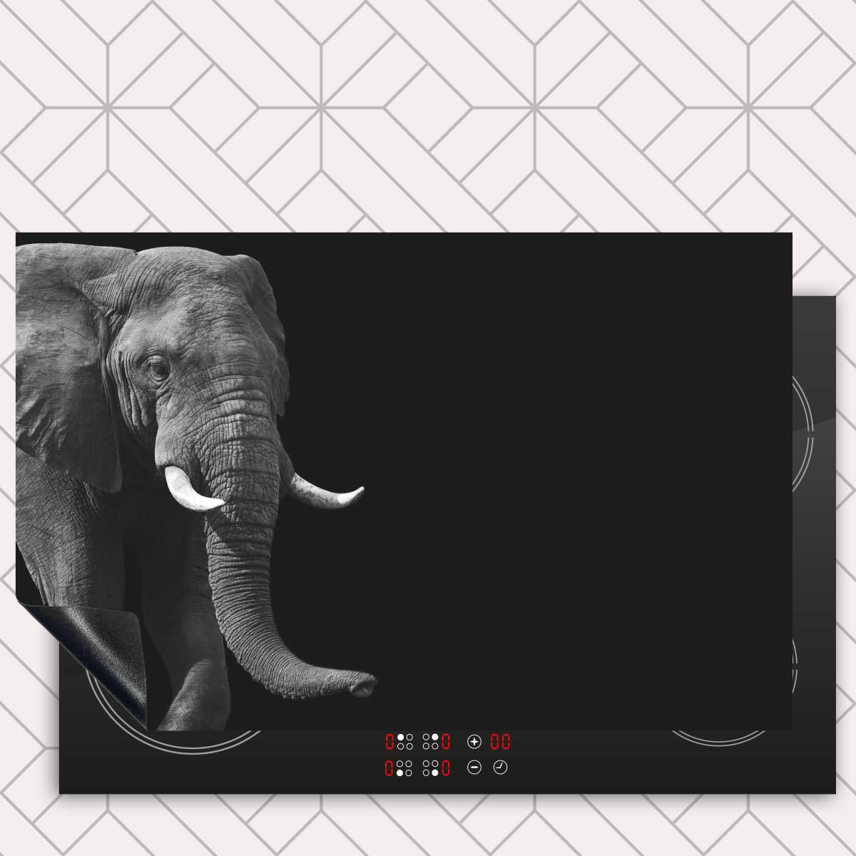 Inductie beschermer - Afrikaanse olifant