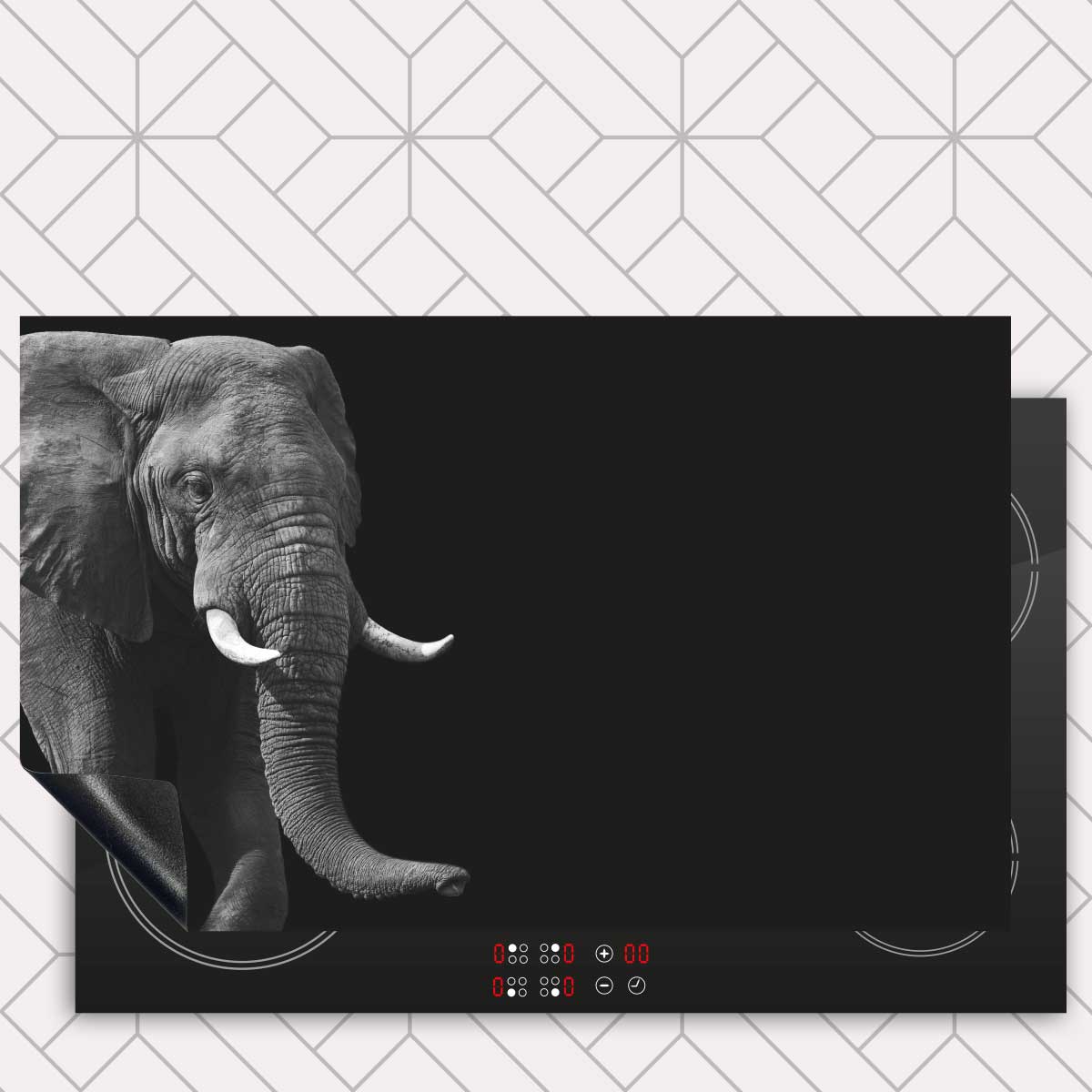 Inductie beschermer - Afrikaanse olifant