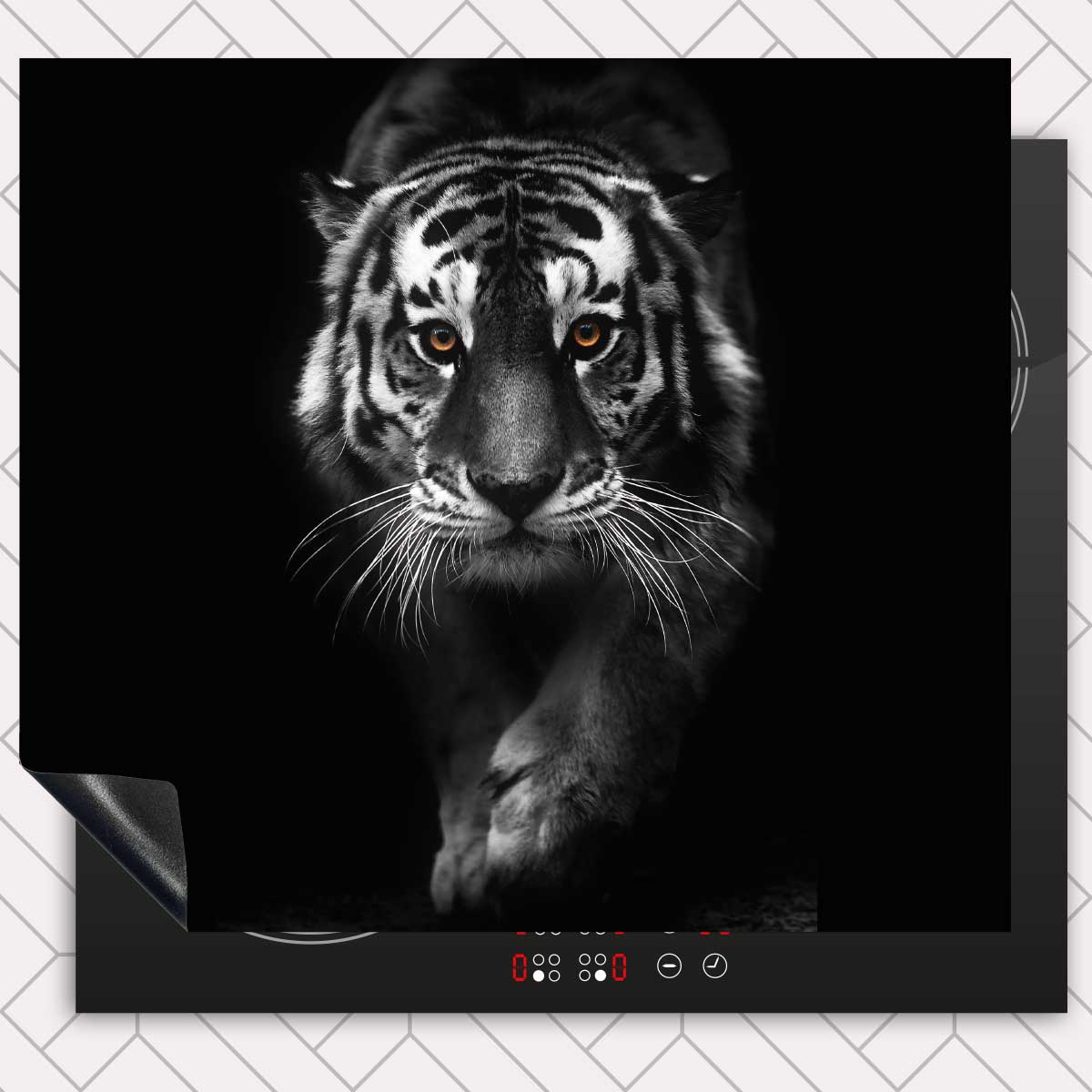 Inductie beschermer - Tijger