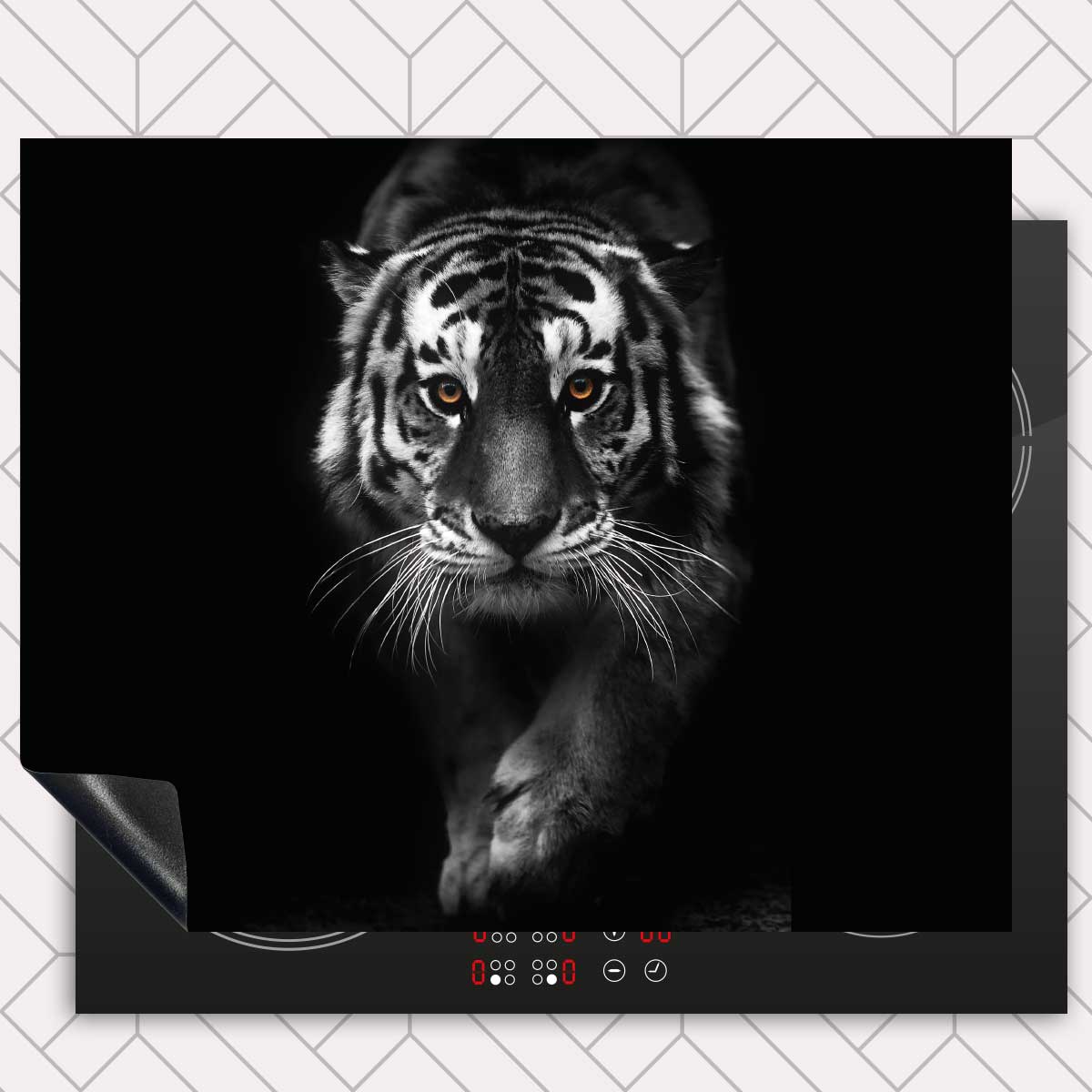 Inductie beschermer - Tijger