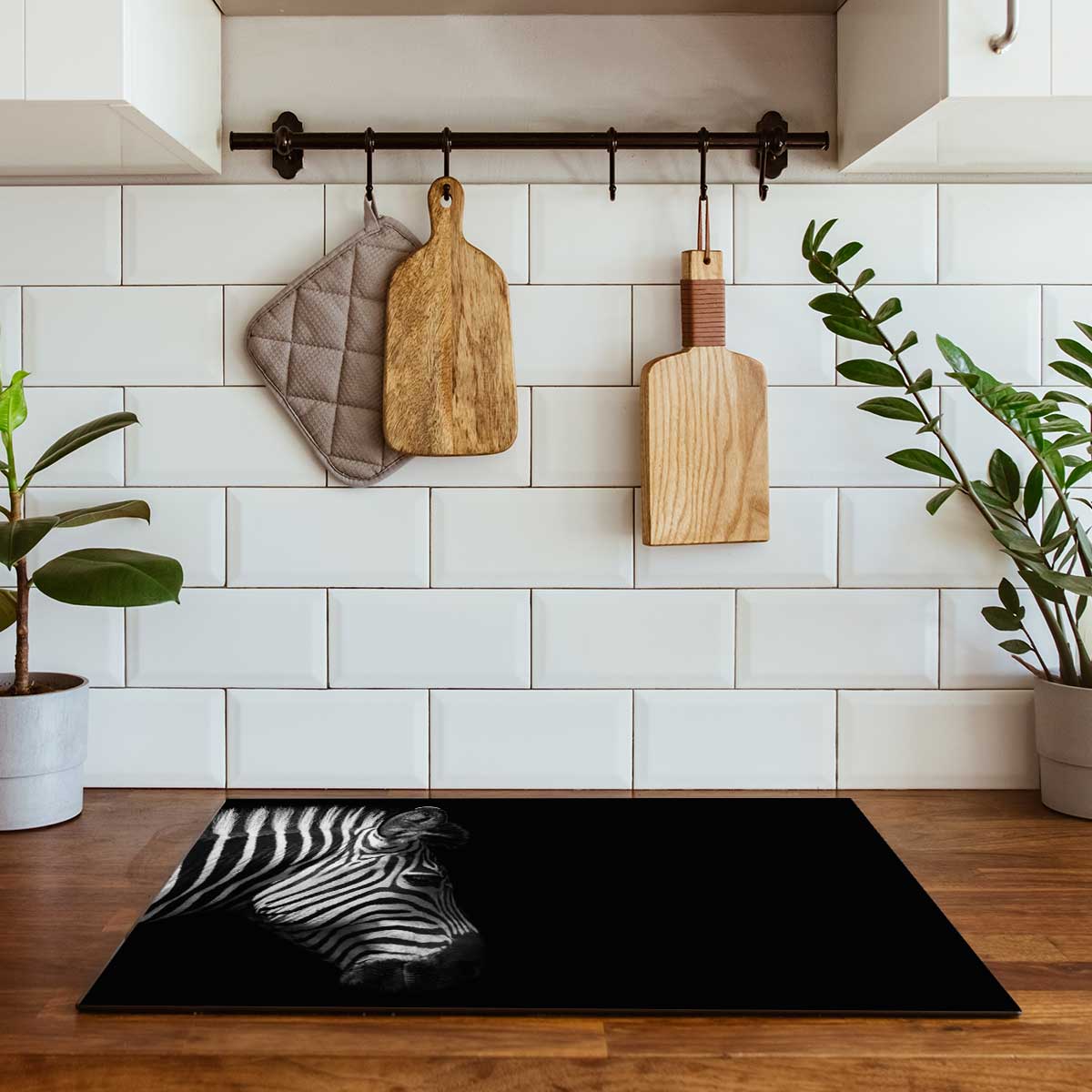 Inductie beschermer - Zebra