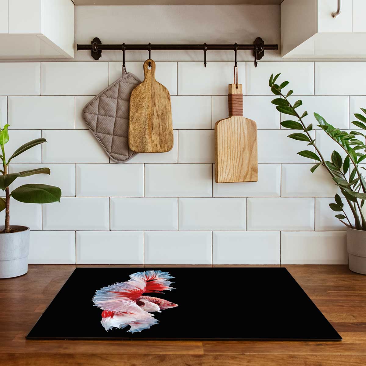 Inductie beschermer - Betta vis