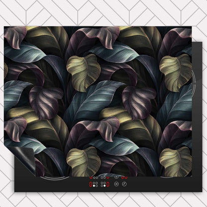 Inductie beschermer - Tropische bladeren