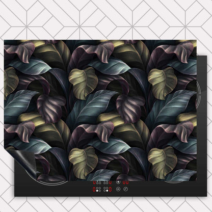 Inductie beschermer - Tropische bladeren