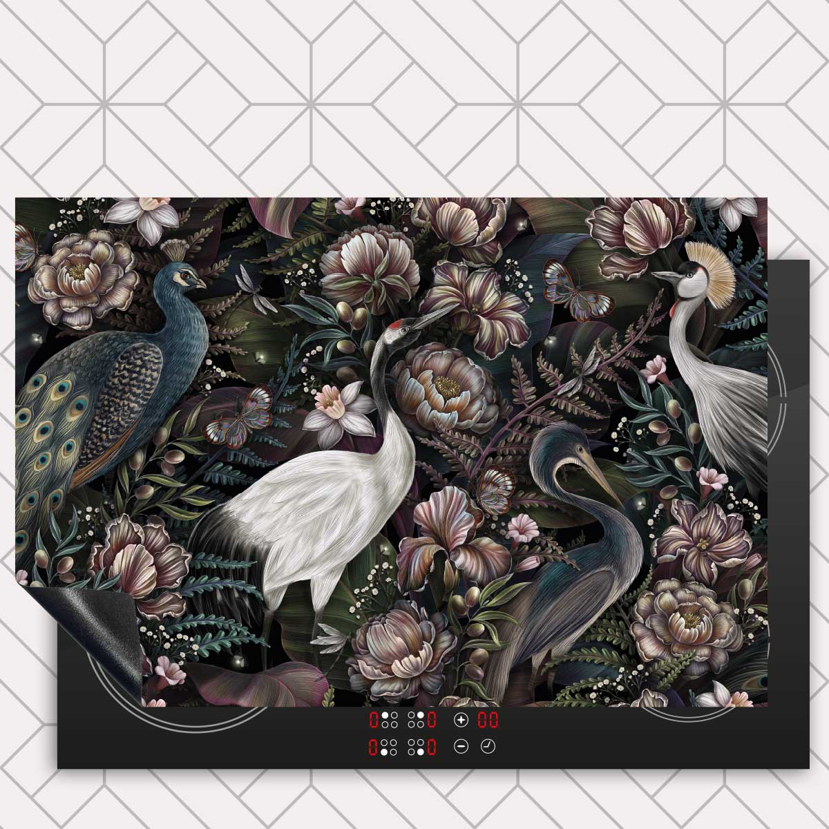 Inductie beschermer - Tropische vogels