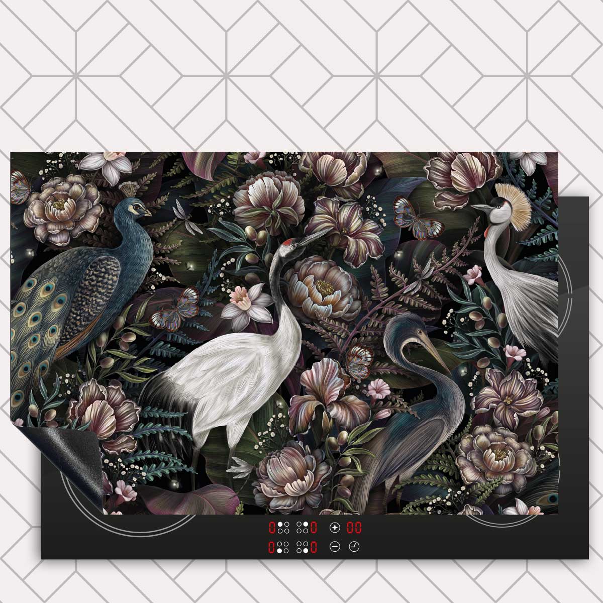 Inductie beschermer - Tropische vogels