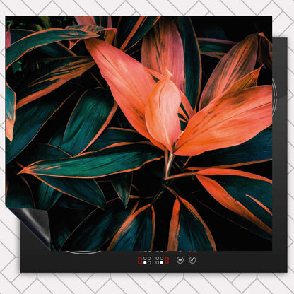 Inductie beschermer - Tropische bloem