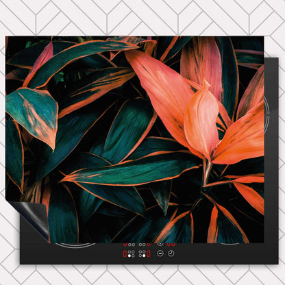 Inductie beschermer - Tropische bloem