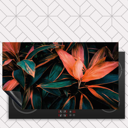 Inductie beschermer - Tropische bloem