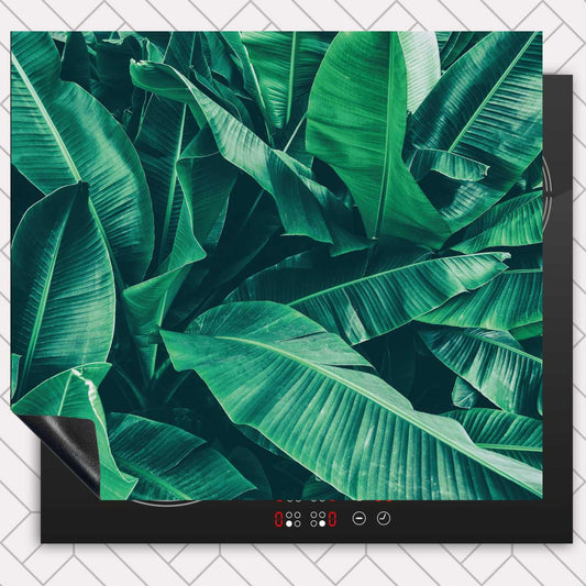 Inductie beschermer - Tropische bladeren