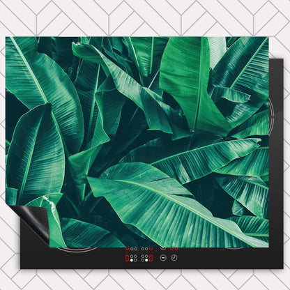 Inductie beschermer - Tropische bladeren