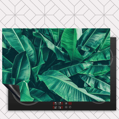 Inductie beschermer - Tropische bladeren