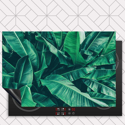 Inductie beschermer - Tropische bladeren